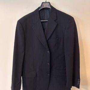 Calvin Klein Italian Classic Black Men's Suit Jacket